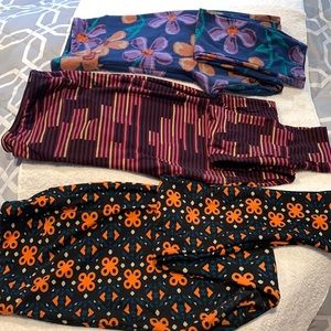 3 Pair LuLaRoe TC Leggings